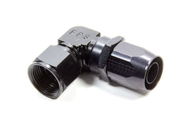 FRAGOLA 109112-BL Hose Fitting #12 90 Deg Black - Low Profile