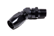Load image into Gallery viewer, FRAGOLA 194510-BL #10 45 Deg  x 1/2 MPT Hose End Black