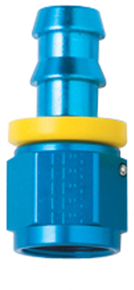 FRAGOLA 200108 Hose Fitting #8 Straight Push Lock