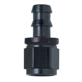 FRAGOLA 200120-BL Hose Fitting #20 Str Push Lock Black