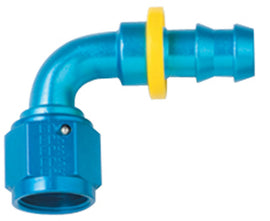 FRAGOLA 209006 Hose Fitting #6 90 Deg Push Lock