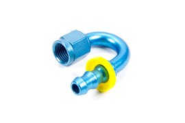 FRAGOLA 218006 Hose Fitting #6 180 Deg Push Lock