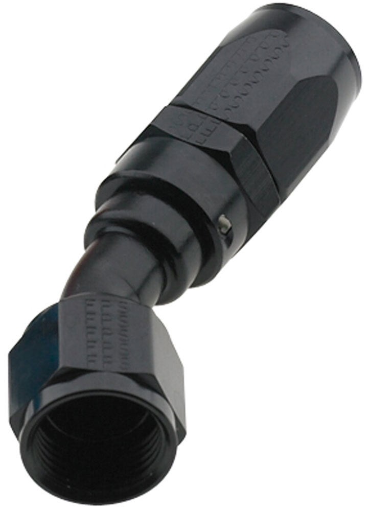FRAGOLA 223008-BL Hose Fitting #8 30 Deg Pro-Flow Black