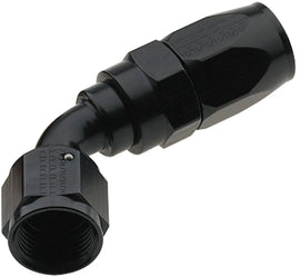 FRAGOLA 226008-BL Hose Fitting #8 60 Deg Pro-Flow Black