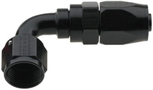 Load image into Gallery viewer, FRAGOLA 229006-BL Hose Fitting #6 90 Deg Pro-Flow Black