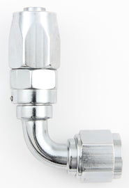 FRAGOLA 229006-CH Hose Fitting #6 90 Deg Pro-Flow Chrome