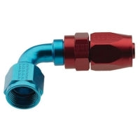 FRAGOLA 229007 Hose Fitting #8 90 Deg. to #6 Hose