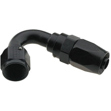 Load image into Gallery viewer, FRAGOLA 231211-BL FRAGOLA 231211-BL Pro-Flow 120 Degree Hose End Fitting for 12 AN to 10 AN Hose, Aluminum Black Anodized