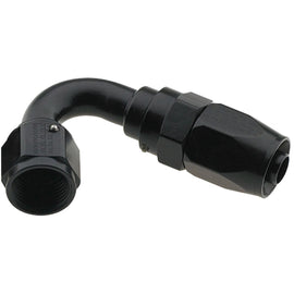 FRAGOLA 231211-BL FRAGOLA 231211-BL Pro-Flow 120 Degree Hose End Fitting for 12 AN to 10 AN Hose, Aluminum Black Anodized