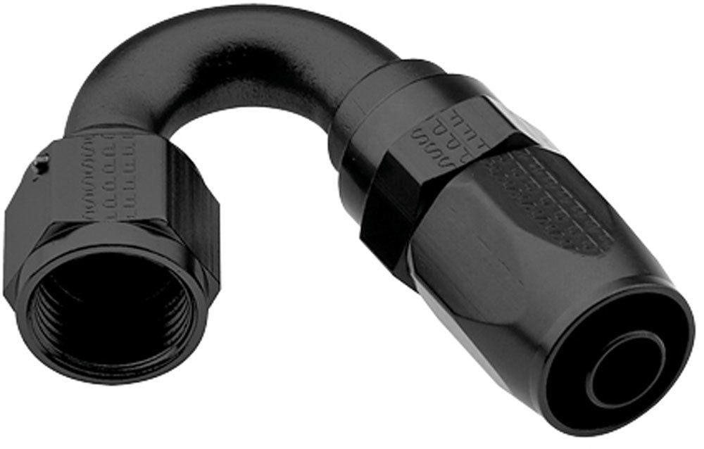 FRAGOLA 231512-BL Hose Fitting #12 150 Deg Pro-Flow Black
