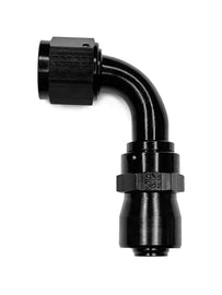FRAGOLA 3109008 #8 90-Deg Crimp Hose Fitting