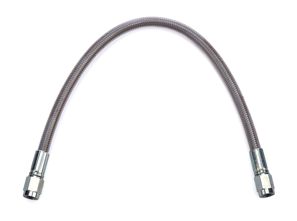 FRAGOLA 311012 #3 PTFE 12in Hose Clear Cover 3an Female St