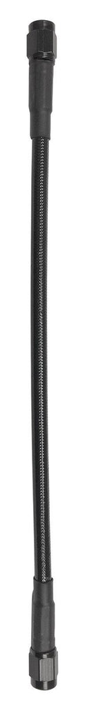 FRAGOLA 312014-BL Fragola 312014-BL -3 AN Hose Assembly with Straight Female Fittings, Black