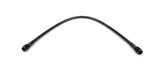 FRAGOLA 312016-BL #3 PTFE Hose Str x Str 16in Length w/Blk Cover