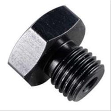 Load image into Gallery viewer, FRAGOLA 481428-BL #8 Port Plug 3/4-16 Black w/ 1/8 FPT Port