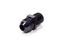 Load image into Gallery viewer, FRAGOLA 481608-BL Straight Adapter Fitting #8 x 3/8 MPT Black
