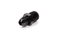 Load image into Gallery viewer, FRAGOLA 481666-BL Straight Adapter Fitting #6 x 3/8 MPT Black