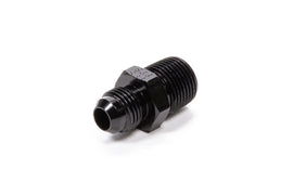 FRAGOLA 481666-BL Straight Adapter Fitting #6 x 3/8 MPT Black