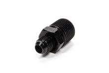 Load image into Gallery viewer, FRAGOLA 481668-BL Straight Adapter Fitting #6 x 1/2 MPT Black