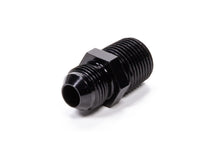 Load image into Gallery viewer, FRAGOLA 481688-BL Straight Adapter Fitting #8 x 1/2 MPT Black