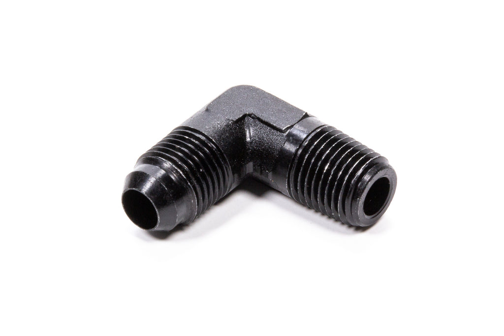 FRAGOLA 482204-BL 90 Deg Adapter Fitting #4 x 1/8 MPT Black