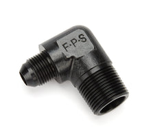 Load image into Gallery viewer, FRAGOLA 482217-BL 8an to 3/4 MPT 90-Deg Adapter Fitting Black