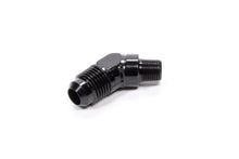 Load image into Gallery viewer, FRAGOLA 482362-BL 45 Deg Adapter Fitting #6 x 1/8 MPT Black