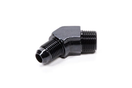 FRAGOLA 482366-BL 45 Deg Adapter Fitting #6 x 3/8 MPT Black