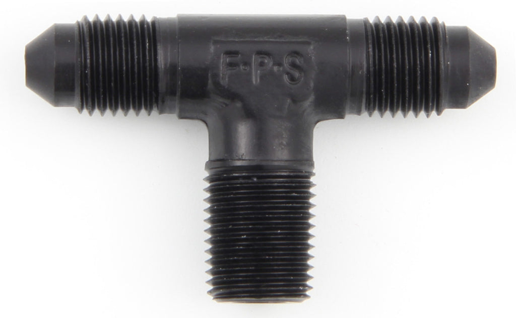FRAGOLA 482503-BL #3 x 1/8 MPT Tee Fitting Black