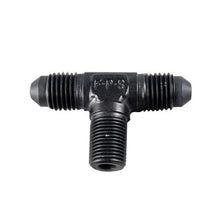 Load image into Gallery viewer, FRAGOLA 482506-BL 6an Tee 1/4 MPT On The Side - Black