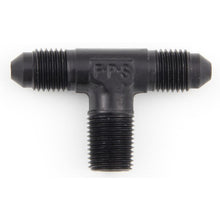 Load image into Gallery viewer, FRAGOLA 482508-BL Fragola 482508-BL 8 AN Male to 8 AN Male and 3/8-Inch NPT Male Adapter Tee, Black Anodized Aluminum