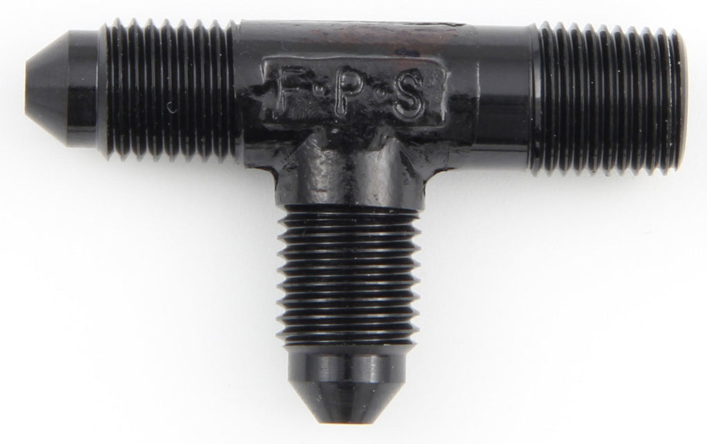 FRAGOLA 482603-BL #3 x 1/8 MPT Tee Fitting Black