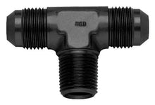 Load image into Gallery viewer, FRAGOLA 482610-BL 10an  to 1/2 MPT On-Run Tee  Fitting Black