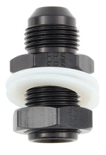 Load image into Gallery viewer, FRAGOLA 483110-BL #10 Fuel Cell Bulkhead Fitting Black