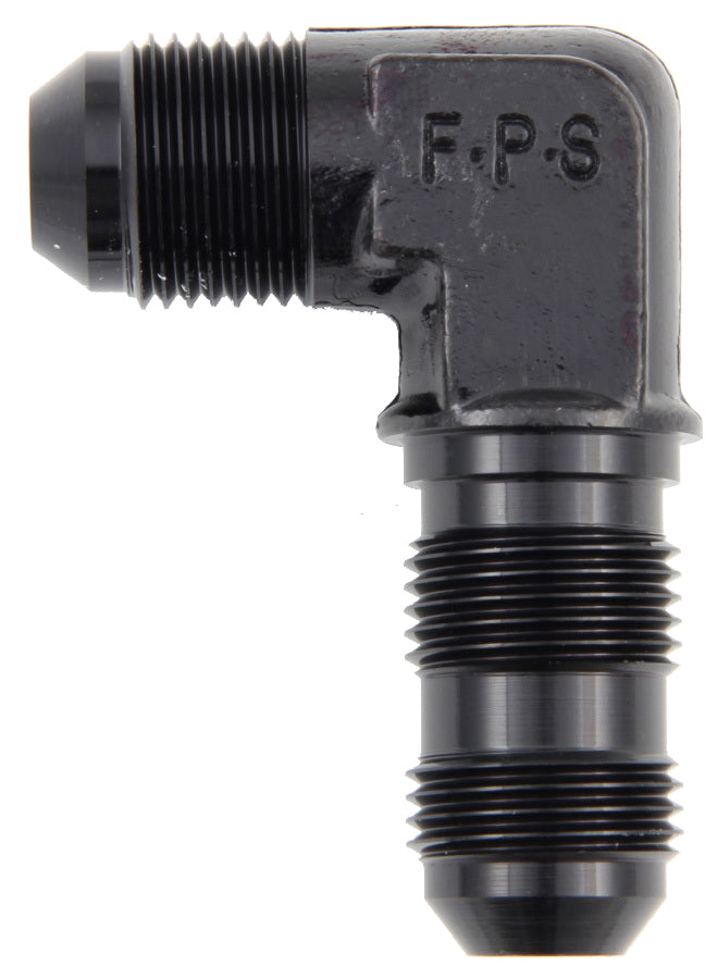 FRAGOLA 483303-BL #3 x 90 Deg Bulkhead Fitting Black