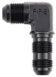 FRAGOLA 483303-BL #3 x 90 Deg Bulkhead Fitting Black