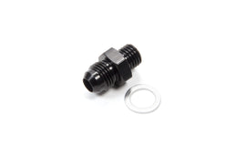 FRAGOLA 491951-BL Male Adapter Fitting #6 x 9/16-24 Holley Blk