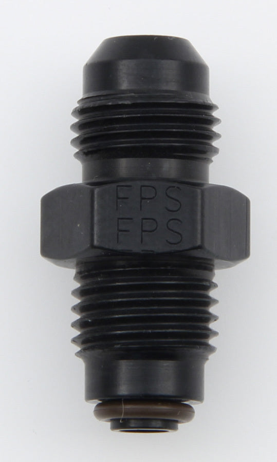 FRAGOLA 491962-BL Male Adapter Fitting #6 x 14mm x 1.5 FI Black