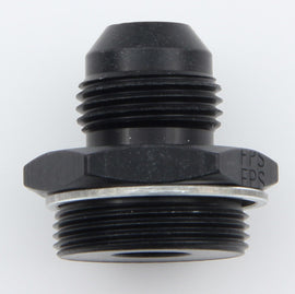 FRAGOLA 491965-BL Male Adapter Fitting #8 x 1-20 Rochester Blk