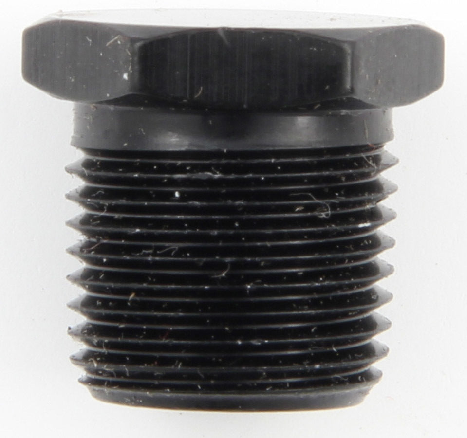 FRAGOLA 493302-BL 1/4 MPT Hex Pipe Plug Black