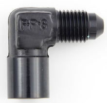 Load image into Gallery viewer, FRAGOLA 495023-BL #4 Male x 1/8 FPT 90 Deg Gauge Adapter Inline
