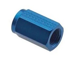 FRAGOLA 495032-BL 12an Inline Oil Temp Adapter 5/8-18 Threads