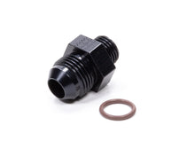 Load image into Gallery viewer, FRAGOLA 495102-BL #8 x 9/16-18 (#6) Radius O-Ring Fitting Black