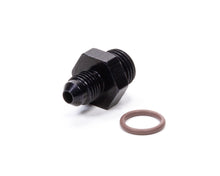 Load image into Gallery viewer, FRAGOLA 495110-BL #4 x 9/16-18 (#6) Radius O-Ring Fitting Black