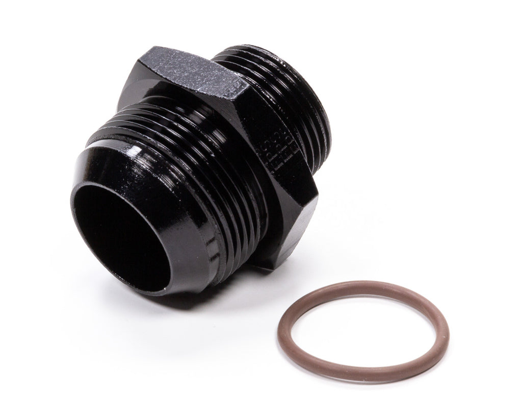 FRAGOLA 495123-BL #20 x 1-5/16-12 (#16) Radius O-Ring Fitting Bk