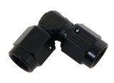 FRAGOLA 496303-BL FRAGOLA 3AN Coupler Female 90-Degree Fitting, Black Anodized Aluminum, Part #496303-BL