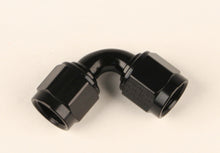 Load image into Gallery viewer, FRAGOLA 496320-BL #12 Female 90 Degree Coupler Fitting Black