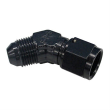 Load image into Gallery viewer, FRAGOLA 498005-BL FRAGOLA #10 Female to Male Flare 45 Degree Aluminum Adapter (Black, Part #498005-BL)
