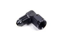 Load image into Gallery viewer, FRAGOLA 498102-BL #4 Female Swivel to Male 90 Degree Fitting Black