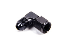 Load image into Gallery viewer, FRAGOLA 498104-BL #8 Female Swivel to Male 90 Degree Fitting Black